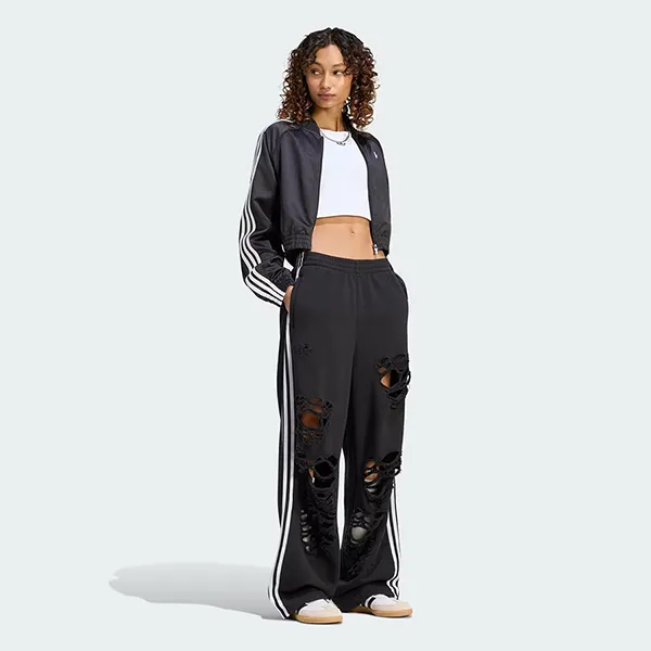 Quần Dài Nữ Adidas Originals Distressed Sweatpants KW8254 Màu Đen Size XS