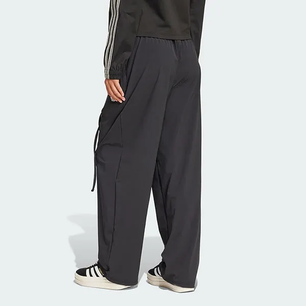 Quần Dài Nữ Adidas Parachute Pants With Ribbon Trim JV9727 Màu Đen Size S