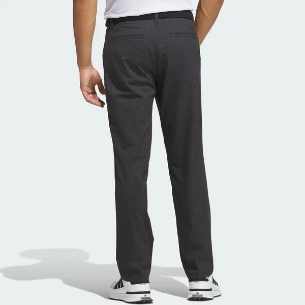 Quần Golf Nam Adidas Ultimate365+ Twistweave Regular Straight Fit Grid Pant KH4338 Màu Đen Size 88