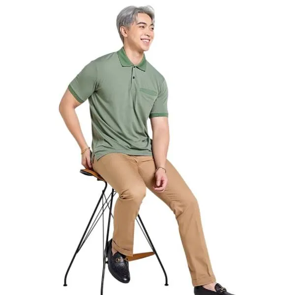 Quần Kaki Nam F2 Fashion & Freedom Tender Drit DN35-VN-28-1122 Màu Vàng Nâu Size 28
