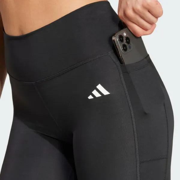 Quần Legging Nữ Adidas Optimé Essentials Full-Length With Hidden Pocket IT2280 Màu Đen Size S