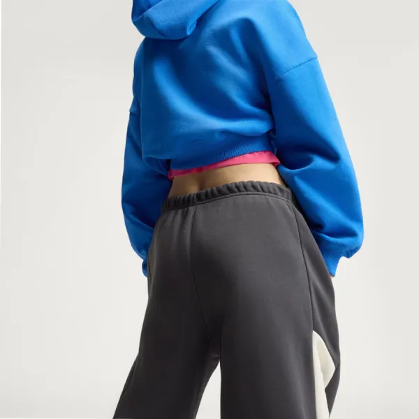 Quần Nỉ Nữ Adidas Adisignature Ny Wide Leg Sweatpants LD1665 Màu Đen Size 2XS