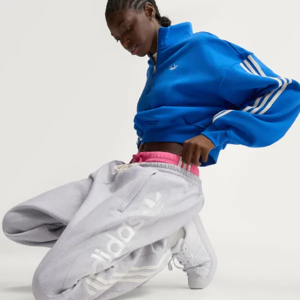 Quần Nỉ Unisex Adidas Adisignature NY Joggers LD1614 Màu Xám Size XS