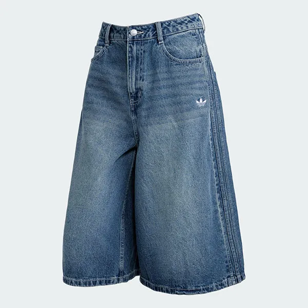Quần Short Jean Nữ Adidas OG Women's Jogger Pants KW2003 Màu Xanh Size 24
