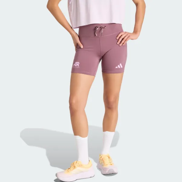 Quần Short Legging Chạy Bộ Nữ Adidas Adi365 KD3351 Màu Hồng Đất Size M