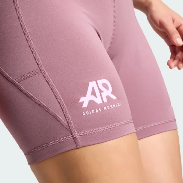 Quần Short Legging Chạy Bộ Nữ Adidas Adi365 KD3351 Màu Hồng Đất Size M