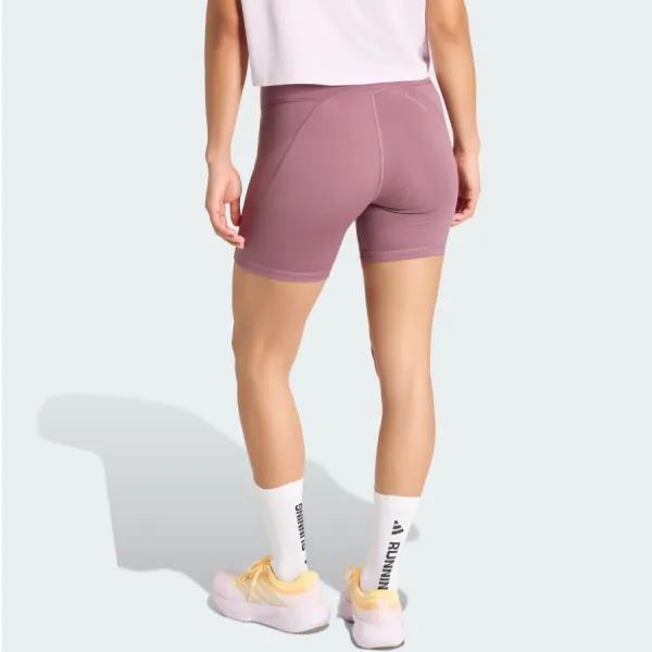 Quần Short Legging Chạy Bộ Nữ Adidas Adi365 KD3351 Màu Hồng Đất Size M