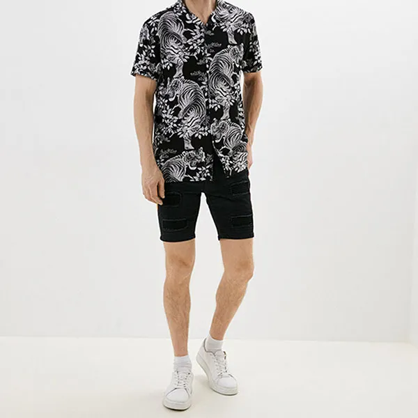 Quần Short Nam Brave Soul Denim CG571336 Black Màu Đen Size L