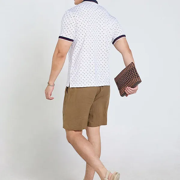 Quần Short Nam F2 Fashion & Freedom Linen Tender Drit SN40-BE-S-1124 Màu Be Nâu Size S