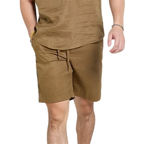 Quần Short Nam F2 Fashion & Freedom Men's Moss Green Tender Shorts SN34-REU-29-0922 Màu Xanh Rêu Đậm Size 29