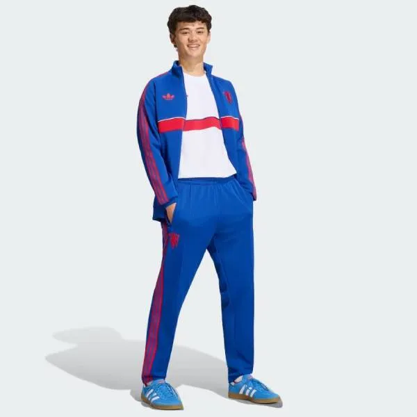 Quần Thể Thao Nam Adidas Track Pant Manchester United Originals KH4816 Màu Xanh Blue Size L