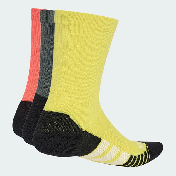 Set 3 Đôi Tất Adidas Performance Climacool Crew KT3198 Phối Màu Size S