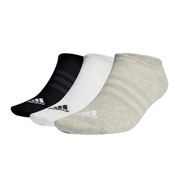 Set 3 Đôi Tất Adidas Socks 3 Pairs IC1328 Màu Đen/Trắng/Xám Size S