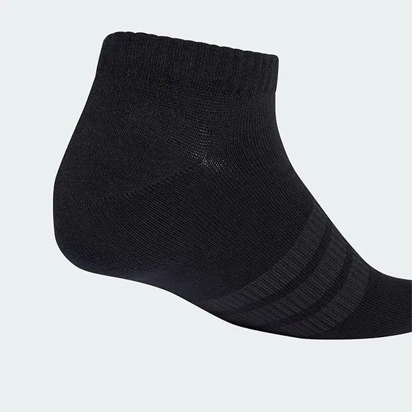 Set 3 Đôi Tất Adidas Thin & Light Essentials KC9628 Màu Đen Size S