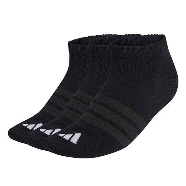 Set 3 Đôi Tất Adidas Thin & Light Essentials KC9628 Màu Đen Size S