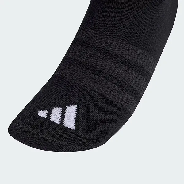 Set 3 Đôi Tất Adidas Thin & Light Sportswear No Show Socks 3 Pair Pack KD6719 Màu Đen Size S