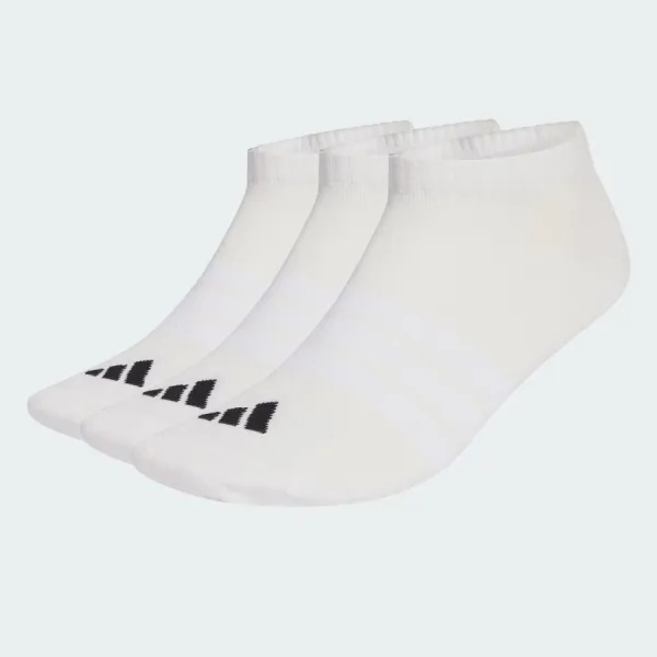Set 3 Đôi Tất Unisex Adidas Thin&Light Essentials Low-Cut Socks 3-Pair Pack Màu Trắng Size S