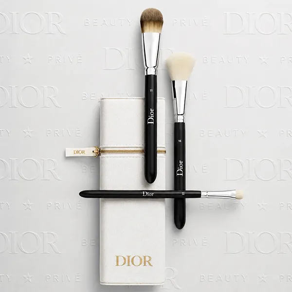 Set Cọ Trang Điểm Dior Makeup Brush Set 3 Cây With Case