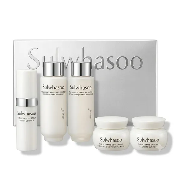 Set Dưỡng Nâng Cơ Trẻ Hóa Da Sulwhasoo The Ultimate S 5 Món