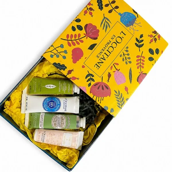 Set Kem Dưỡng Da Tay L'Occitane Hand Cream 4 Món