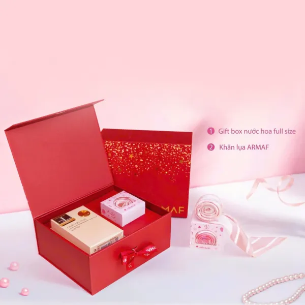 Set Nước Hoa Nữ Armaf Club De Nuit Woman EDP 105ml + Khăn Lụa + Hộp quà Armaf