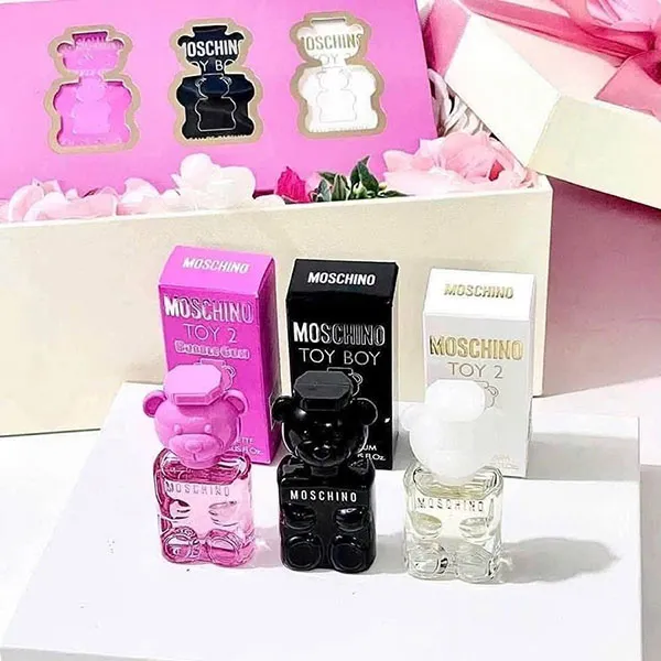 Set Nước Hoa Nữ Moschino Toy EDP Mini 5ml x 3