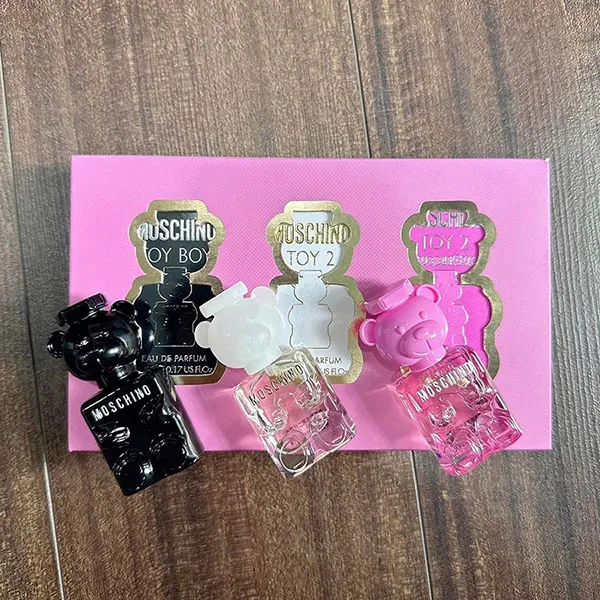 Set Nước Hoa Nữ Moschino Toy EDP Mini 5ml x 3