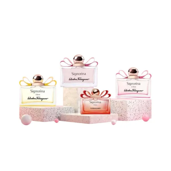 Set Nước Hoa Nữ Salvatore Ferragamo Signorina Miniatures Set Mini (4 x 5ml)