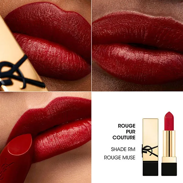 Set Nước Hoa Nữ Yves Saint Laurent YSL x Sephora Beauty Insider EDP + Son RM Rouge Muse + Chuốt Mi Lash Clash (4 Món)