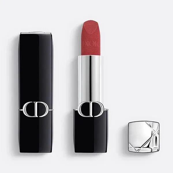 Set Son Dior Rouge Dior On Stage 390 Redwood Star + Velvet 720 Icone Kèm Hộp Quà