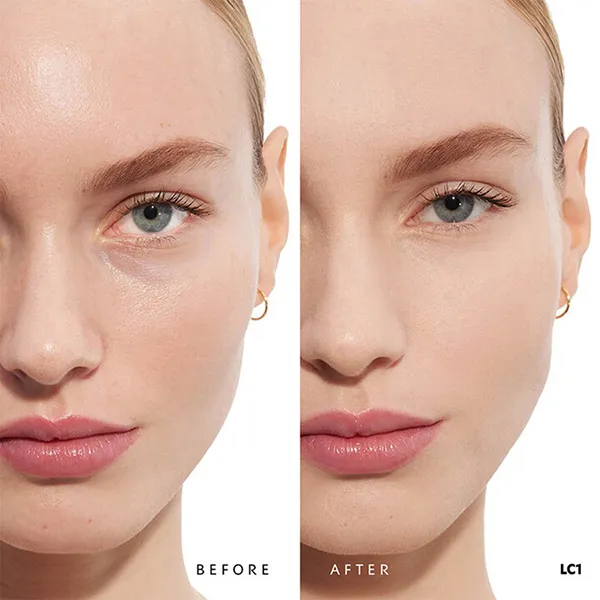 Set Trang Điểm Yves Saint Laurent YSL 3 Món (Kem Nền YSL All Hours Foundation Tone LC1 + Phấn Nước YSL All Hours Blur Cushion + Túi)