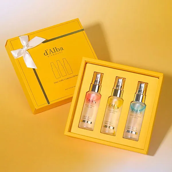 Set Xịt Khoáng Serum d'Alba White Truffle 3 Solutions Gift Box 50ml x 3