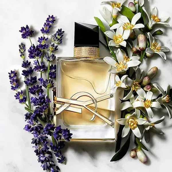 Set Yves Saint Laurent YSL 3 Món (Son Dưỡng YSL Loveshine Candy Glow Balm 5B Nude Crush Đỏ Nâu + Nước Hoa Libre EDP 7.5ml + Túi)