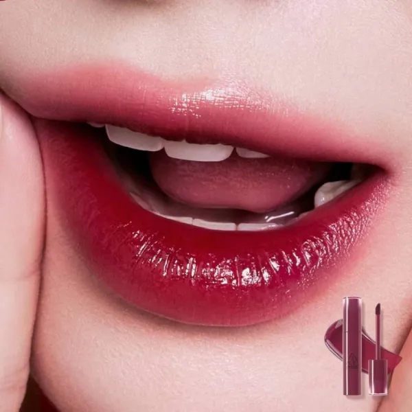 Son 3CE Lazy Pop Lip Stain Spiced Up Màu Đỏ Mận