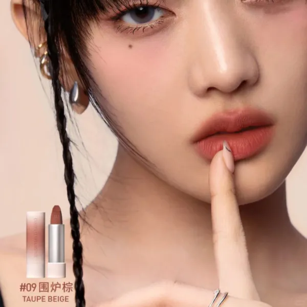 Son Lì 3CE Cashmere Hug Lipstick 09 Taupe Beige Màu Nâu Đất 3.5g
