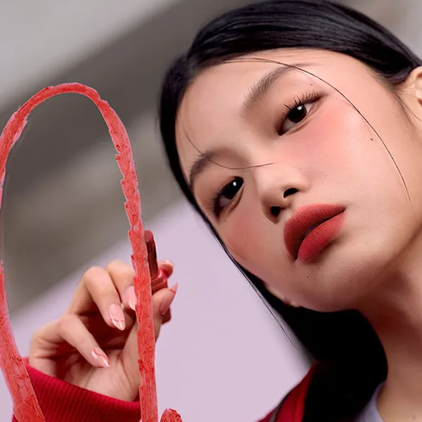 Son 3CE Sketch Lipstick 05 High Standard Màu Đỏ Gạch