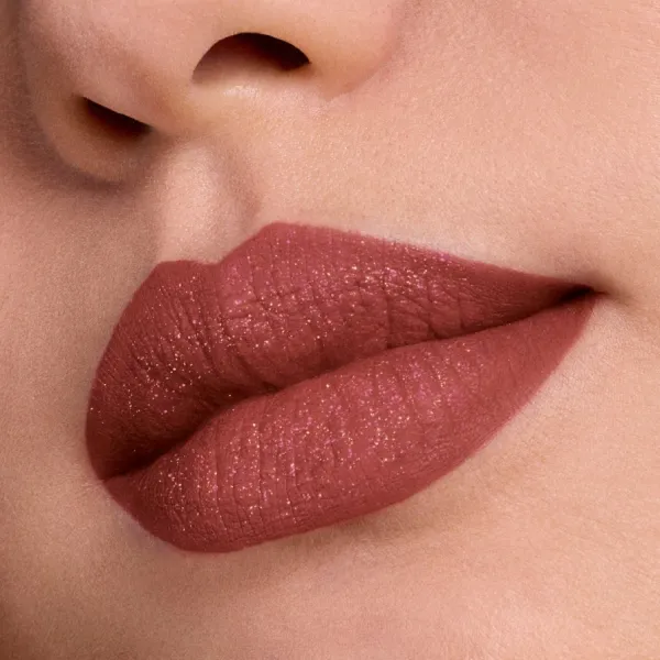 Son Kem Hai Đầu Dior Rouge Dior Sequin Liquid Duo Limited Edition 973 Sweet Spice Màu Đỏ Nâu
