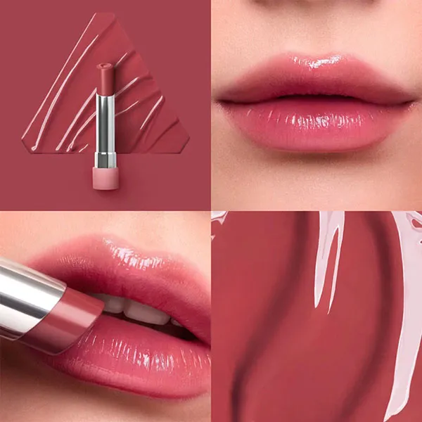 Son Dưỡng 3CE Glazy Lip Glow 34 Rose Glaze Màu Hồng Khô, 5g