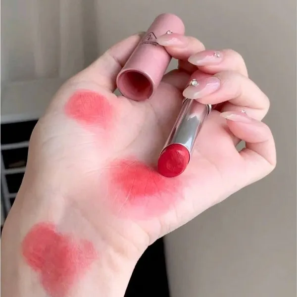 Son Dưỡng 3CE Glazy Lip Glow 37 Raspberry Coated Màu Đỏ Hồng Dâu