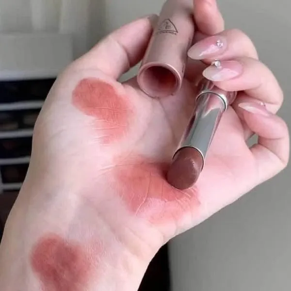 Son Dưỡng 3CE Glazy Lip Glow 38 Salty Sweet Màu Nâu Caramel