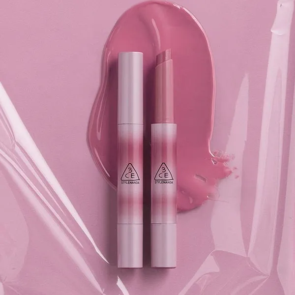 Son Dưỡng 3CE Shine Reflector Nectar Lilac Glaze Màu Tím Nhạt