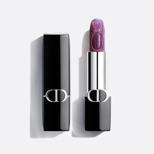 Son Dưỡng Dior Rouge 297 Glazed Violet Holiday Limited Edition Màu Tím (New)