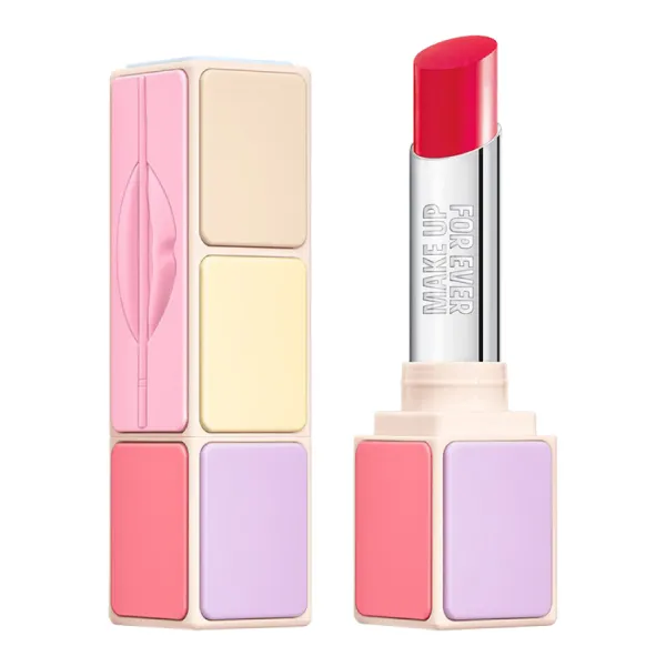 Son Dưỡng Make Up For Ever Artist Colorglow Lip Balm 424 Rouge For Ever Màu Đỏ Hồng San Hô