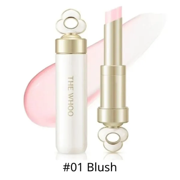 Son Dưỡng Whoo Essential Lip Glow Balm 01 Blush Màu Hồng Baby