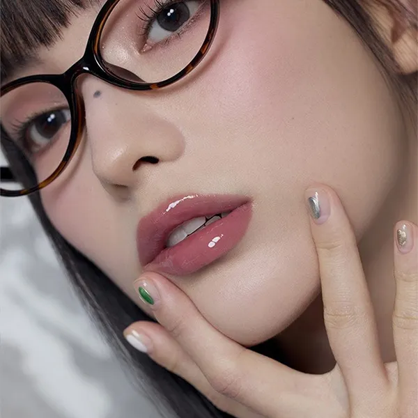 Son Kem 3CE Drop Glow Gel Essential Màu Hồng Trầm