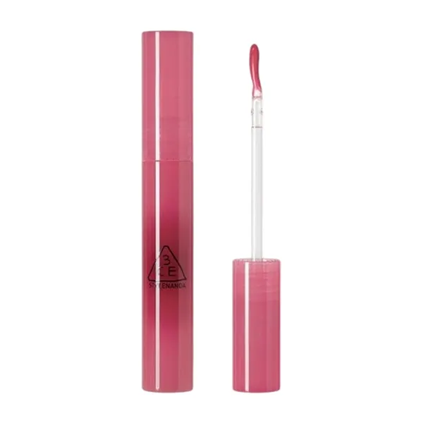 Son Kem 3CE Drop Glow Gel Shy Màu Hồng Đào