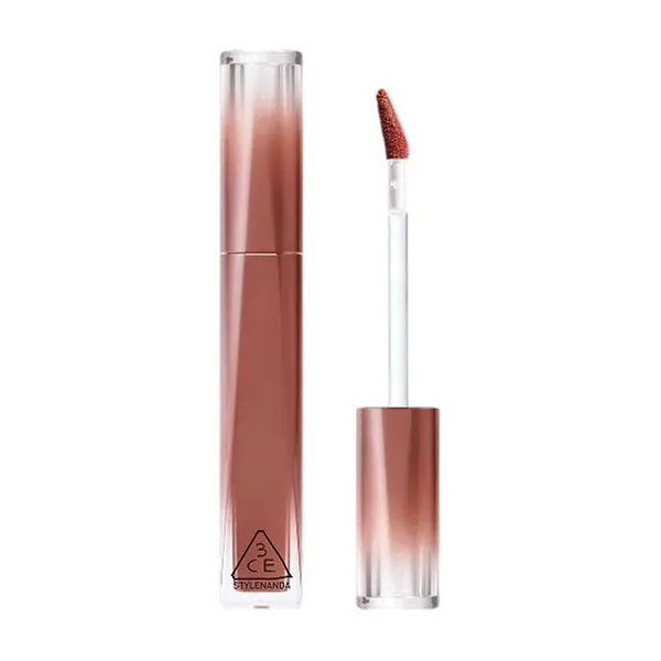 Son Kem Bóng 3CE Misty Lip Bare 01 Nude Whisper Màu Nude Be