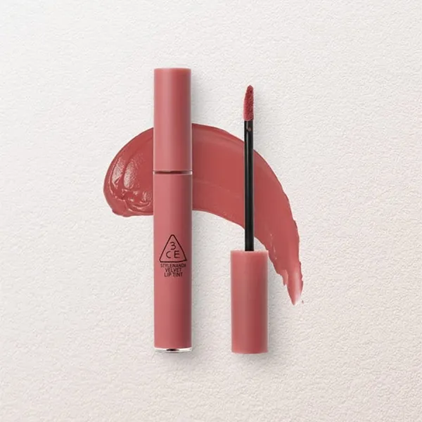 Son Kem 3CE Velvet Lip Tint Cashmere Nude Màu Hồng Cánh Hoa