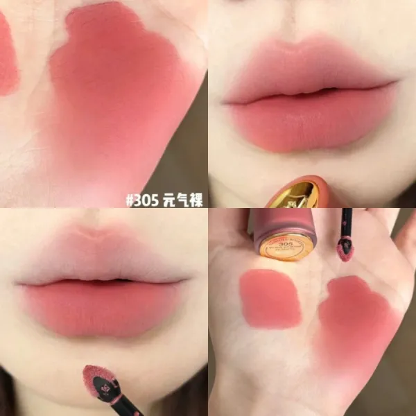 Son Kem Lancôme L'Absolu Rouge Intimatte Liquid 305 My Nude But Better Màu Hồng Đào Đất