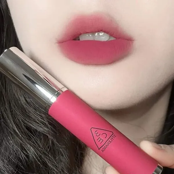 Son Kem Lì 3CE Hazy Lip Clay Typegirl Màu Hồng Tím
